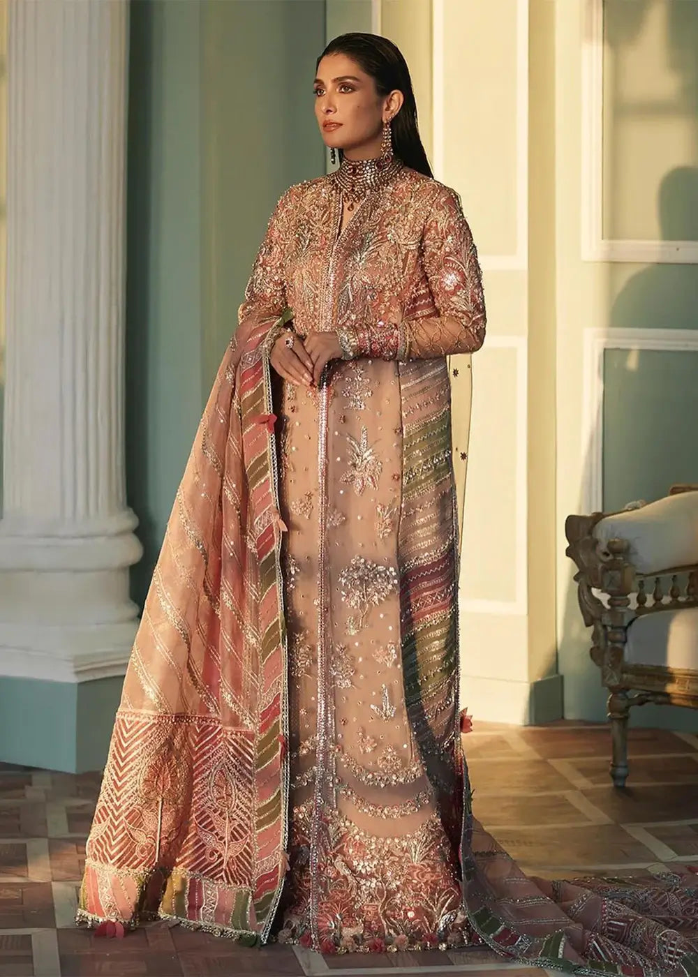 Elan | Wedding Festive 23 | MEHR (EC23-06) - by - Libasekhas UK - Registered Vendor of : Elan - 100% Original Designer Dresss