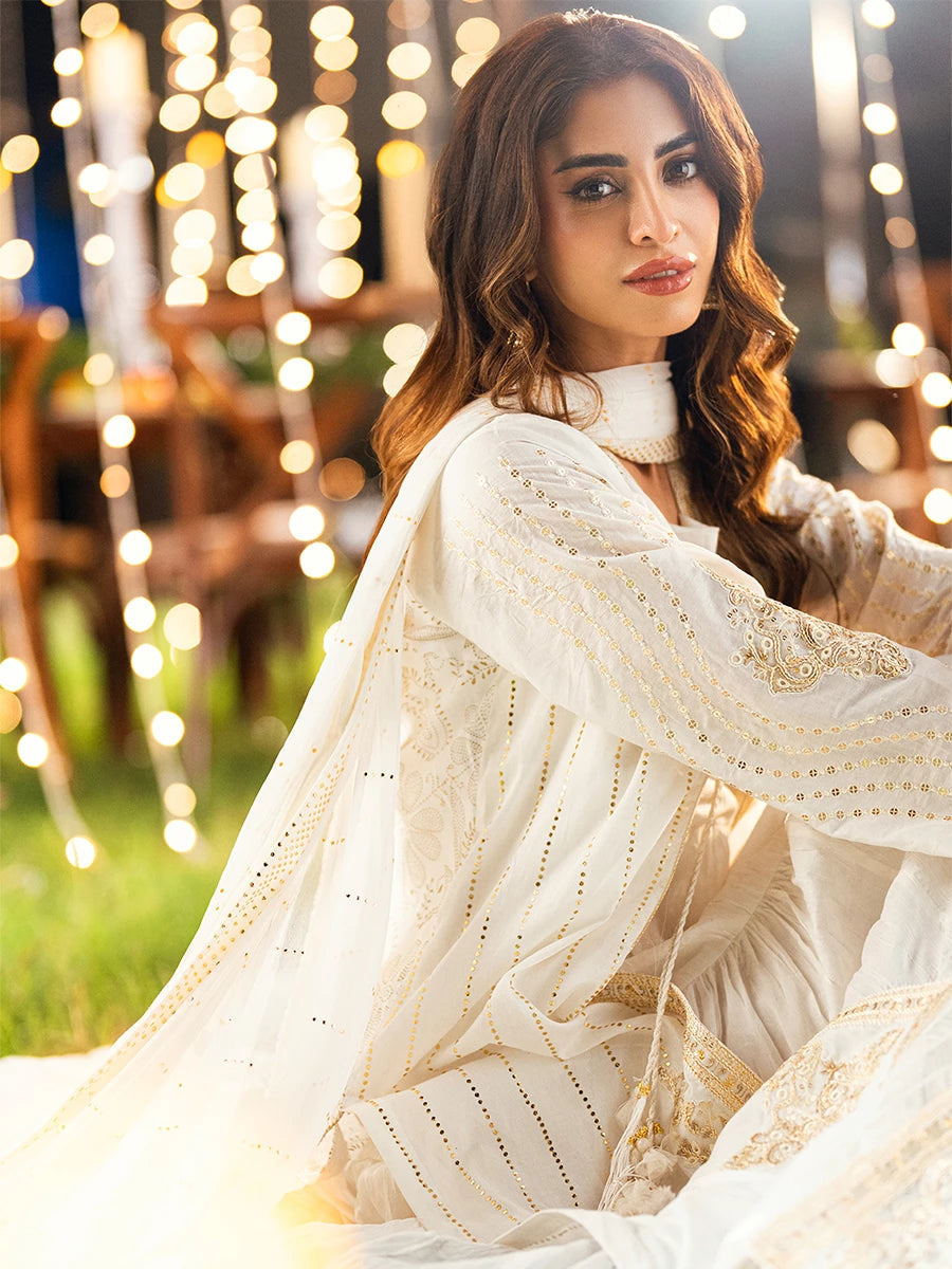Salitex | Signature Festive Chiffon | UNS25WW003UT - by - Libasekhas UK - Registered Vendor of : Salitex - 100% Original Designer Dresss