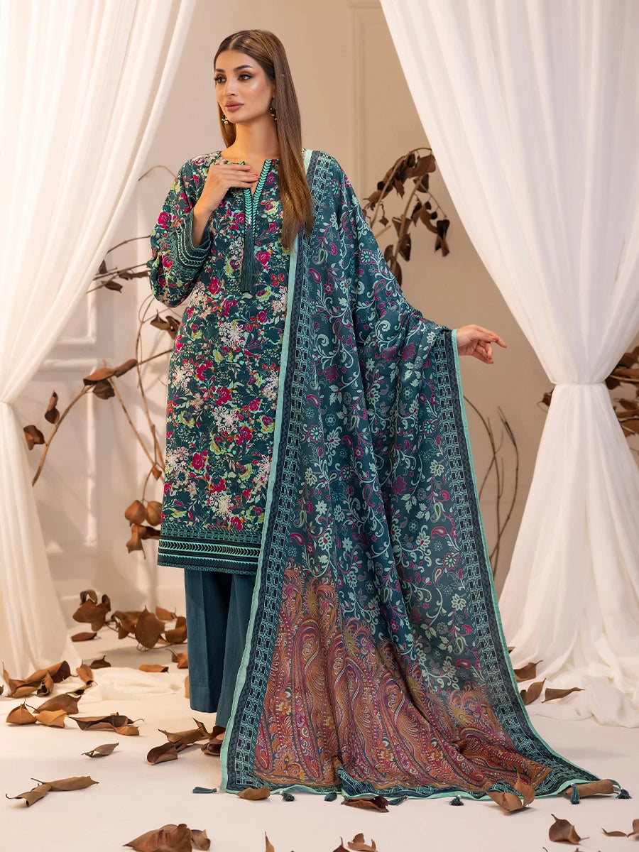 Salitex | Khaddar 24 |  K-04 - by - Libasekhas UK - Registered Vendor of : Salitex - 100% Original Designer Dresss