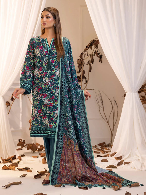 Salitex | Khaddar 24 |  K-04 - by - Libasekhas UK - Registered Vendor of : Salitex - 100% Original Designer Dresss
