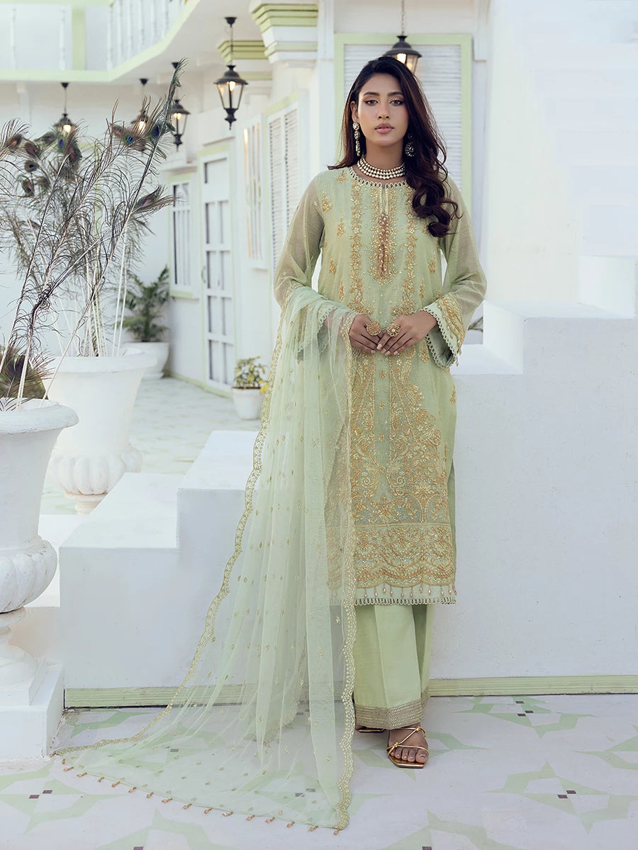 Salitex | Signature Festive Chiffon | SUNW6NO001UT - by - Libasekhas UK - Registered Vendor of : Salitex - 100% Original Designer Dresss