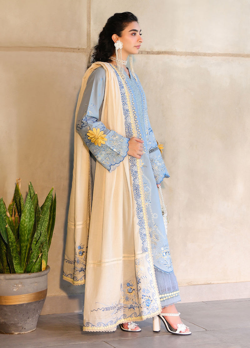 Sahane | In Laws in Lawn Eid Edit | CT-21007 Luna - by - Libasekhas UK - Registered Vendor of : Sahane - 100% Original Designer Dresss