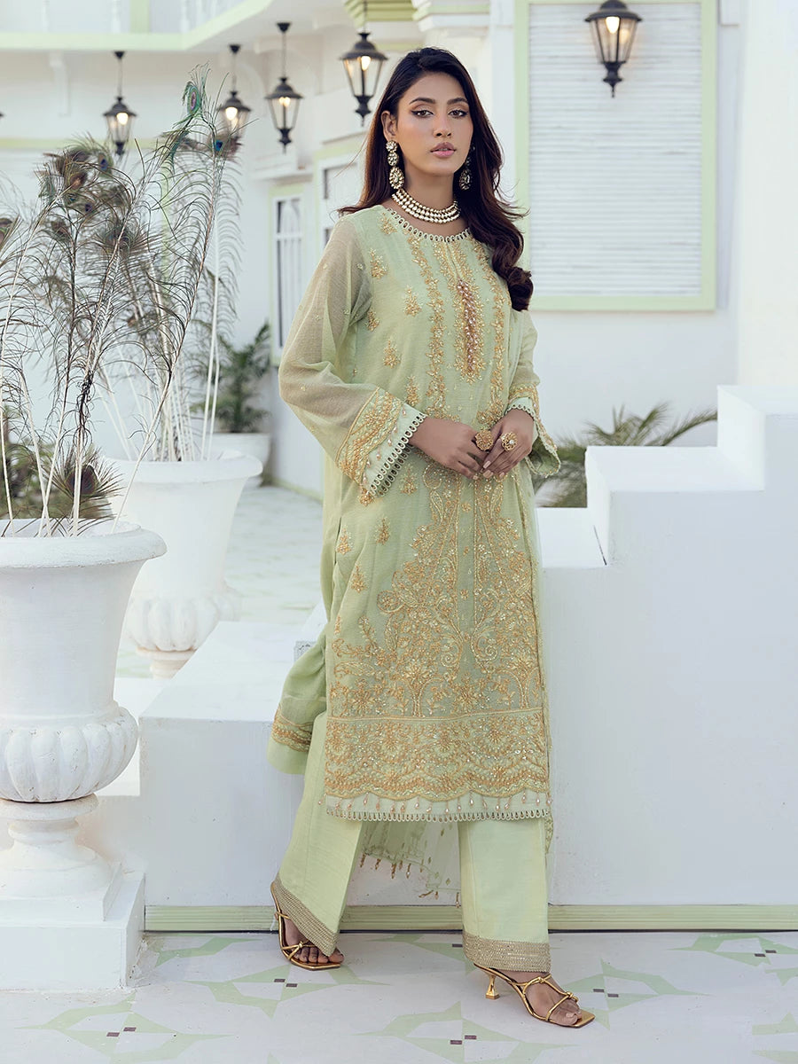 Salitex | Signature Festive Chiffon | SUNW6NO001UT - by - Libasekhas UK - Registered Vendor of : Salitex - 100% Original Designer Dresss