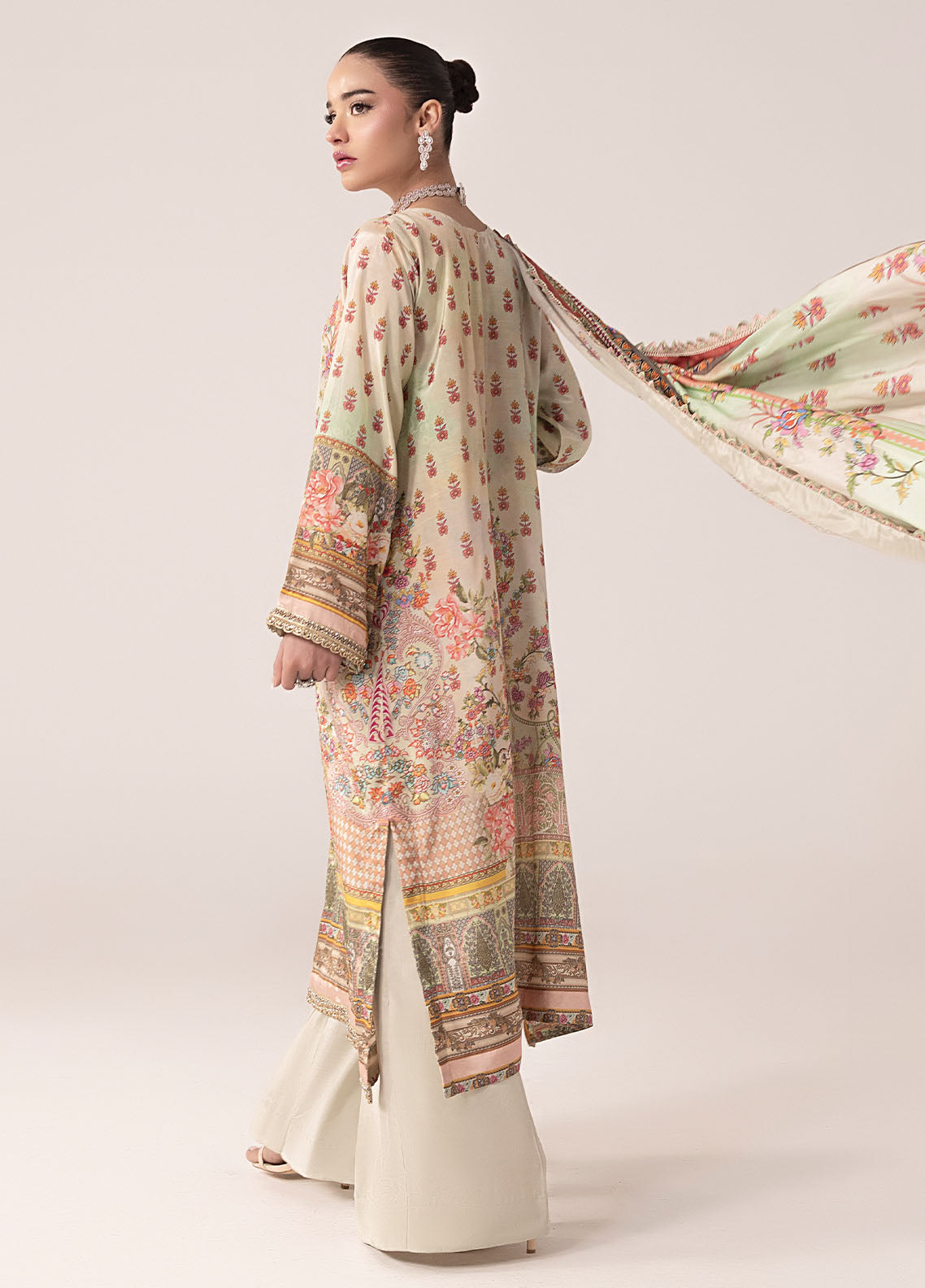 Sahane | Suay Silk Handwork Edit | CT-15004 AVA - SUAY - by - Libasekhas UK - Registered Vendor of : Sahane - 100% Original Designer Dresss