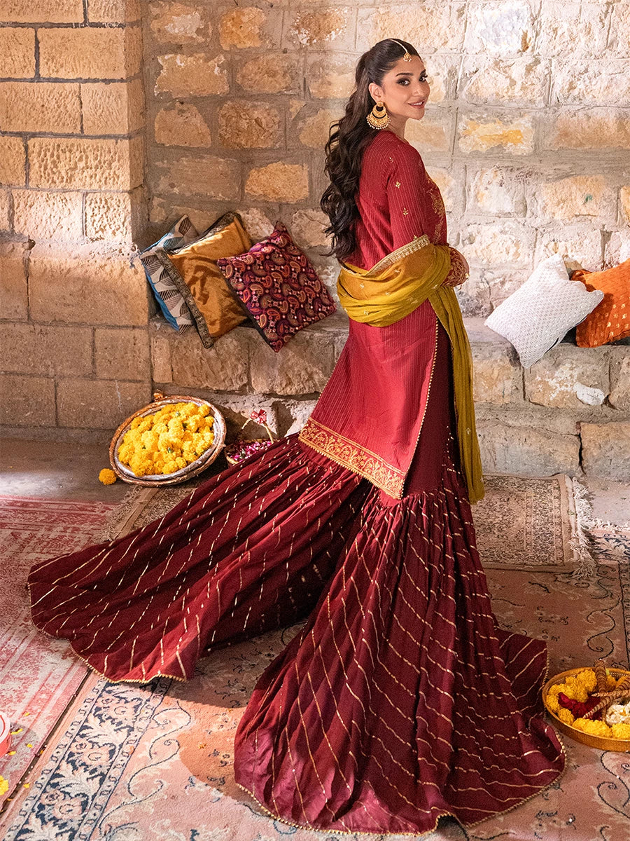 Salitex | Shehnai Festive | No024 - by - Libasekhas UK - Registered Vendor of : Salitex - 100% Original Designer Dresss