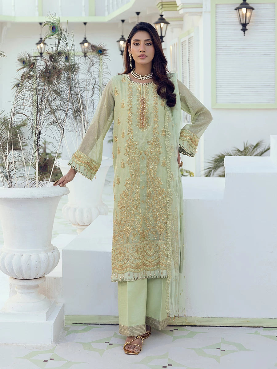 Salitex | Signature Festive Chiffon | SUNW6NO001UT - by - Libasekhas UK - Registered Vendor of : Salitex - 100% Original Designer Dresss