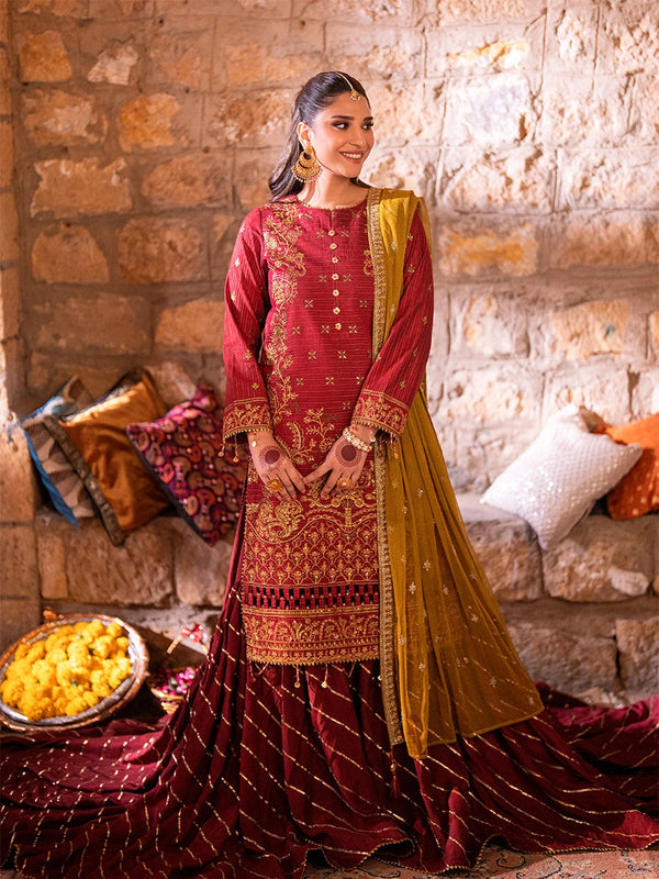 Salitex | Shehnai Festive | No024 - by - Libasekhas UK - Registered Vendor of : Salitex - 100% Original Designer Dresss