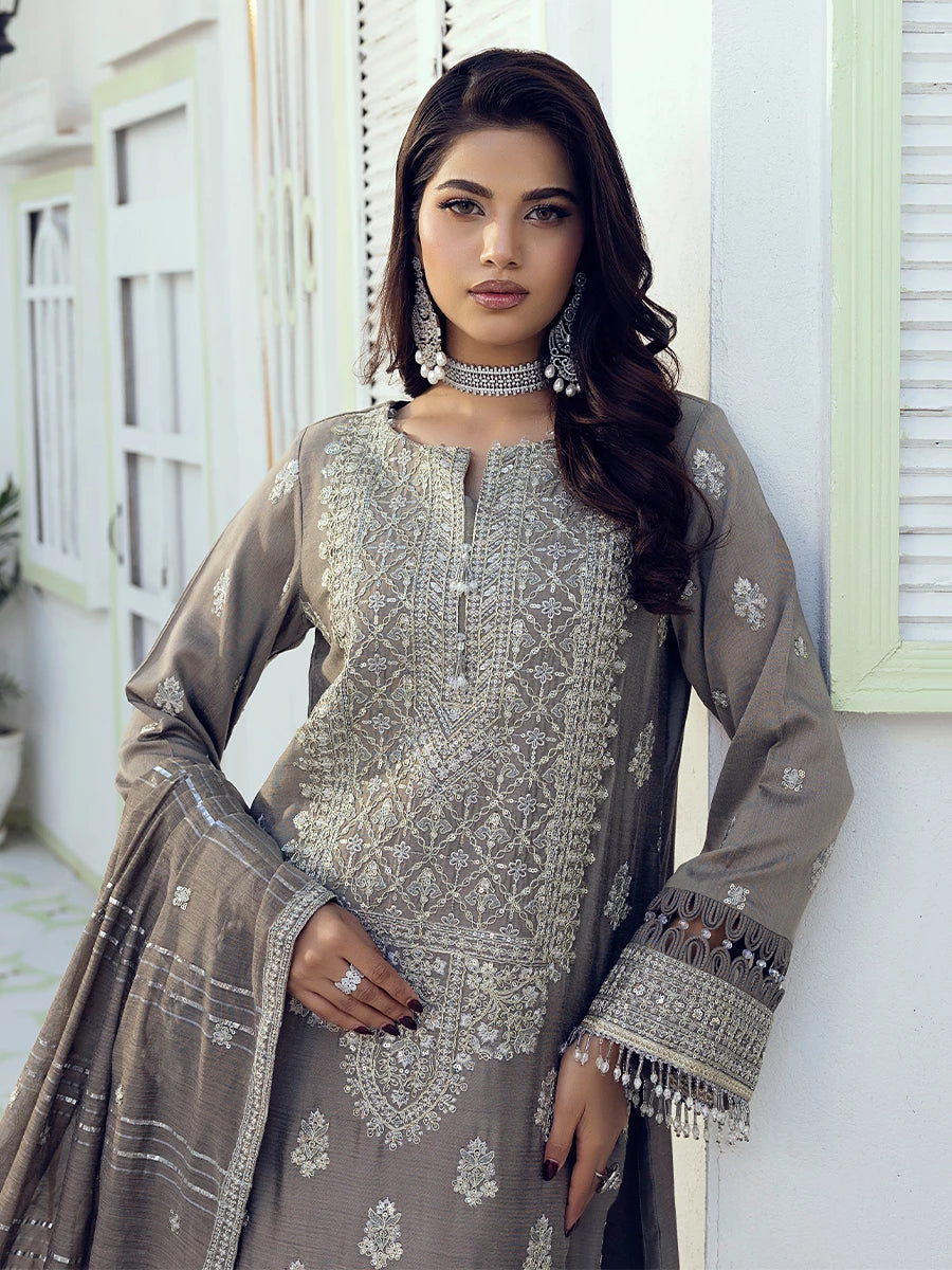 Salitex | Signature Festive Chiffon | SUNW6NO009UT - by - Libasekhas UK - Registered Vendor of : Salitex - 100% Original Designer Dresss