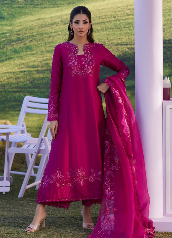 Farah Talib Aziz | Luna Eid 26 | Amara Shirt And Dupatta - by Libasekhas UK - Registered Vendor of : Farah Talib Aziz - 100% Original Designer Dress