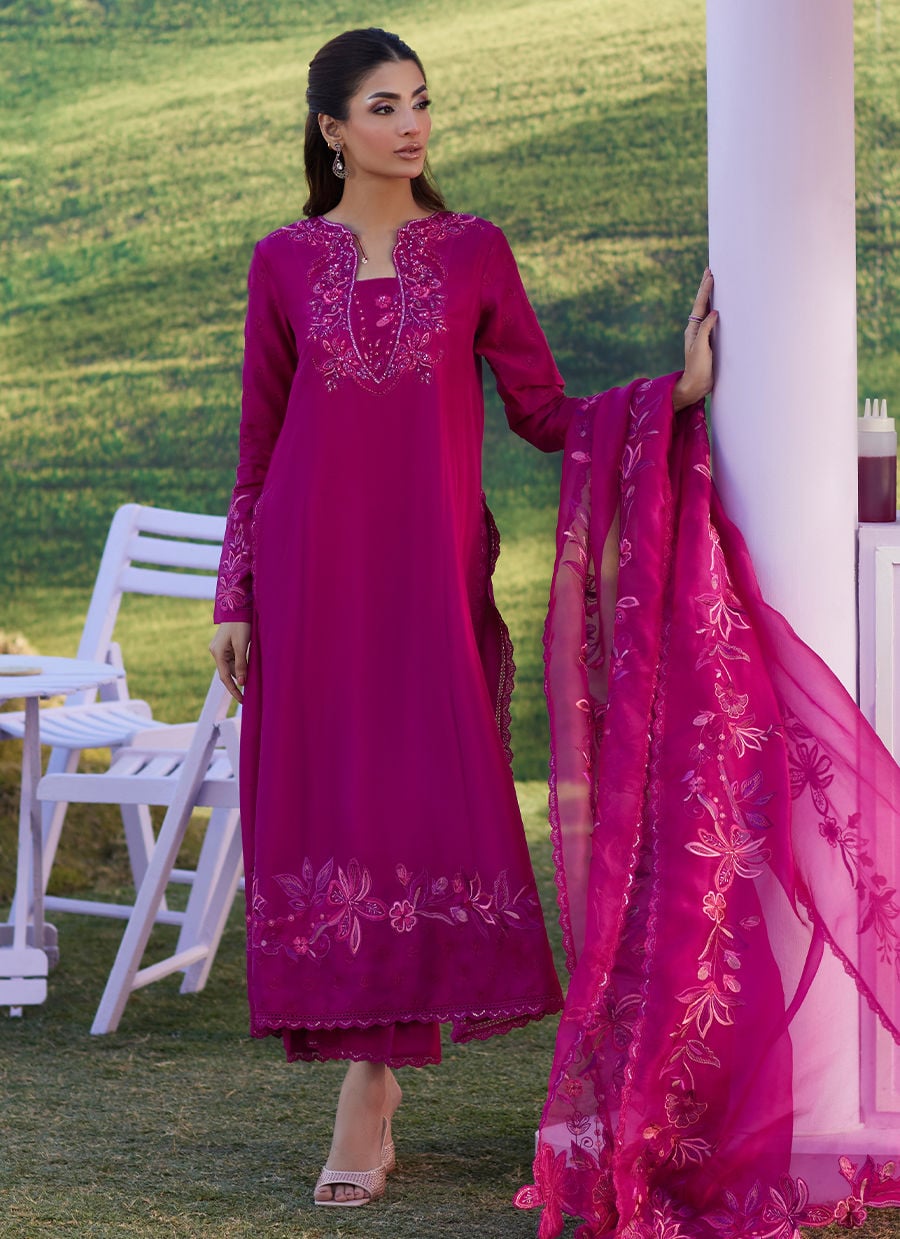 Farah Talib Aziz | Luna Eid 26 | Amara Shirt And Dupatta - by Libasekhas UK - Registered Vendor of : Farah Talib Aziz - 100% Original Designer Dress