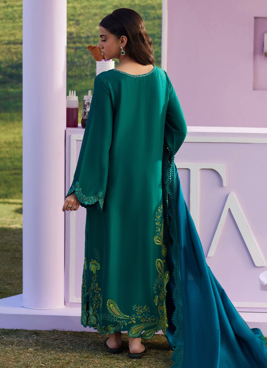 Farah Talib Aziz | Luna Eid 26 | Zayra Shirt And Dupatta - by Libasekhas UK - Registered Vendor of : Farah Talib Aziz - 100% Original Designer Dress