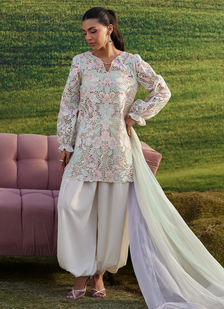 Farah Talib Aziz | Luna Eid 26 | Lyla Mist - by Libasekhas UK - Registered Vendor of : Farah Talib Aziz - 100% Original Designer Dress