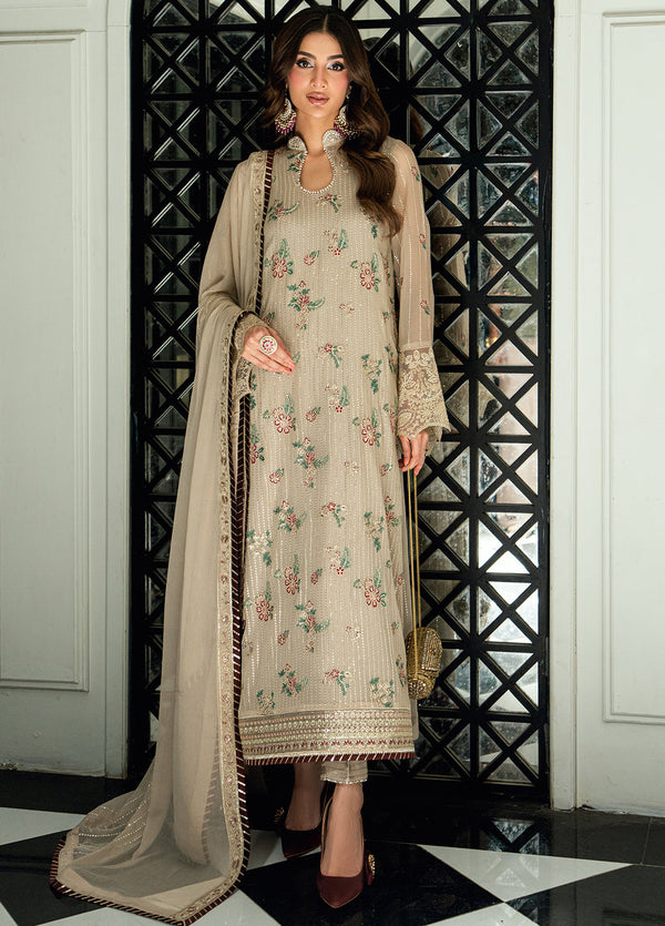 Sahane | Maison D'or Collection | CT 27005 Champagne - by Libasekhas UK - Registered Vendor of : Sahane - 100% Original Designer Dress