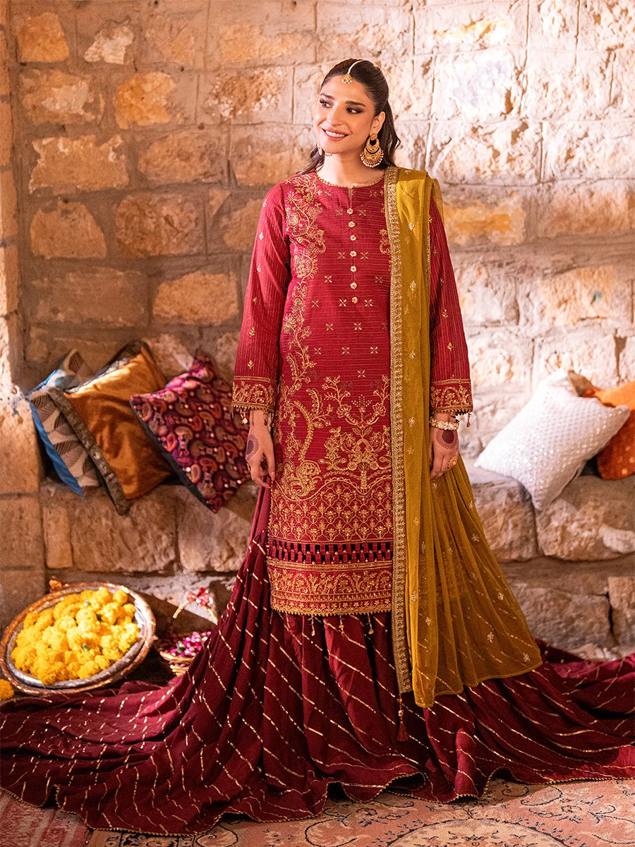 Salitex | Shehnai Festive | No024 - by - Libasekhas UK - Registered Vendor of : Salitex - 100% Original Designer Dresss