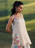 Farah Talib Aziz | Luna Eid 26 | Aira Shirt And Dupatta - by Libasekhas UK - Registered Vendor of : Farah Talib Aziz - 100% Original Designer Dress