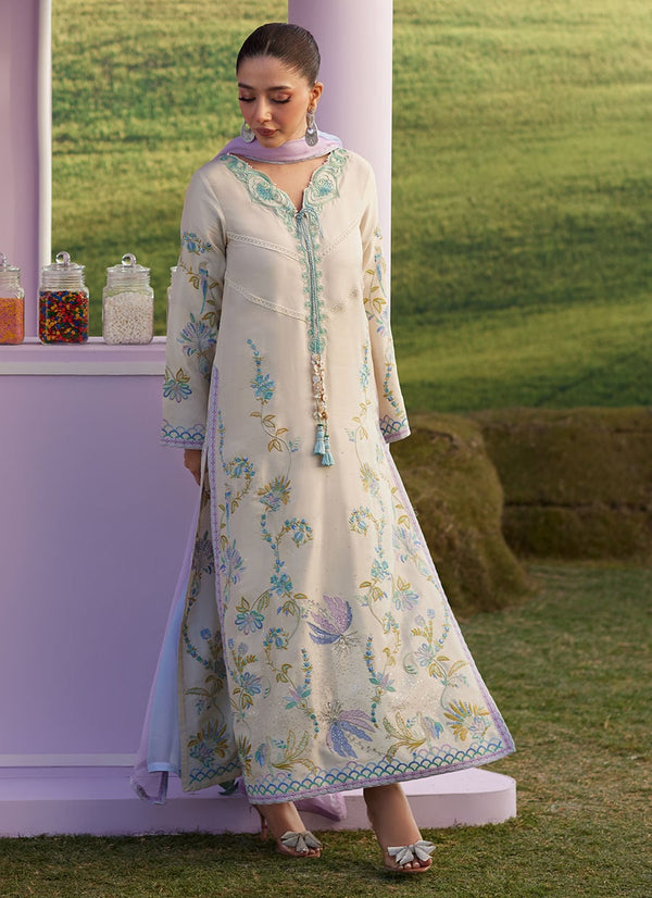 Farah Talib Aziz | Luna Eid 26 | Saira Shirt And Dupatta - by Libasekhas UK - Registered Vendor of : Farah Talib Aziz - 100% Original Designer Dress