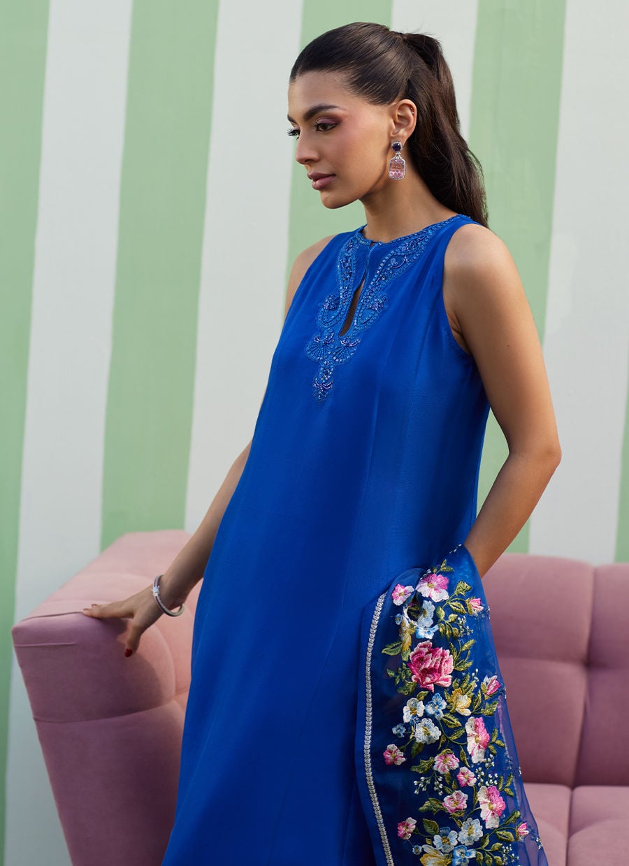 Farah Talib Aziz | Luna Eid 26 | Lara Shirt And Dupatta - by Libasekhas UK - Registered Vendor of : Farah Talib Aziz - 100% Original Designer Dress