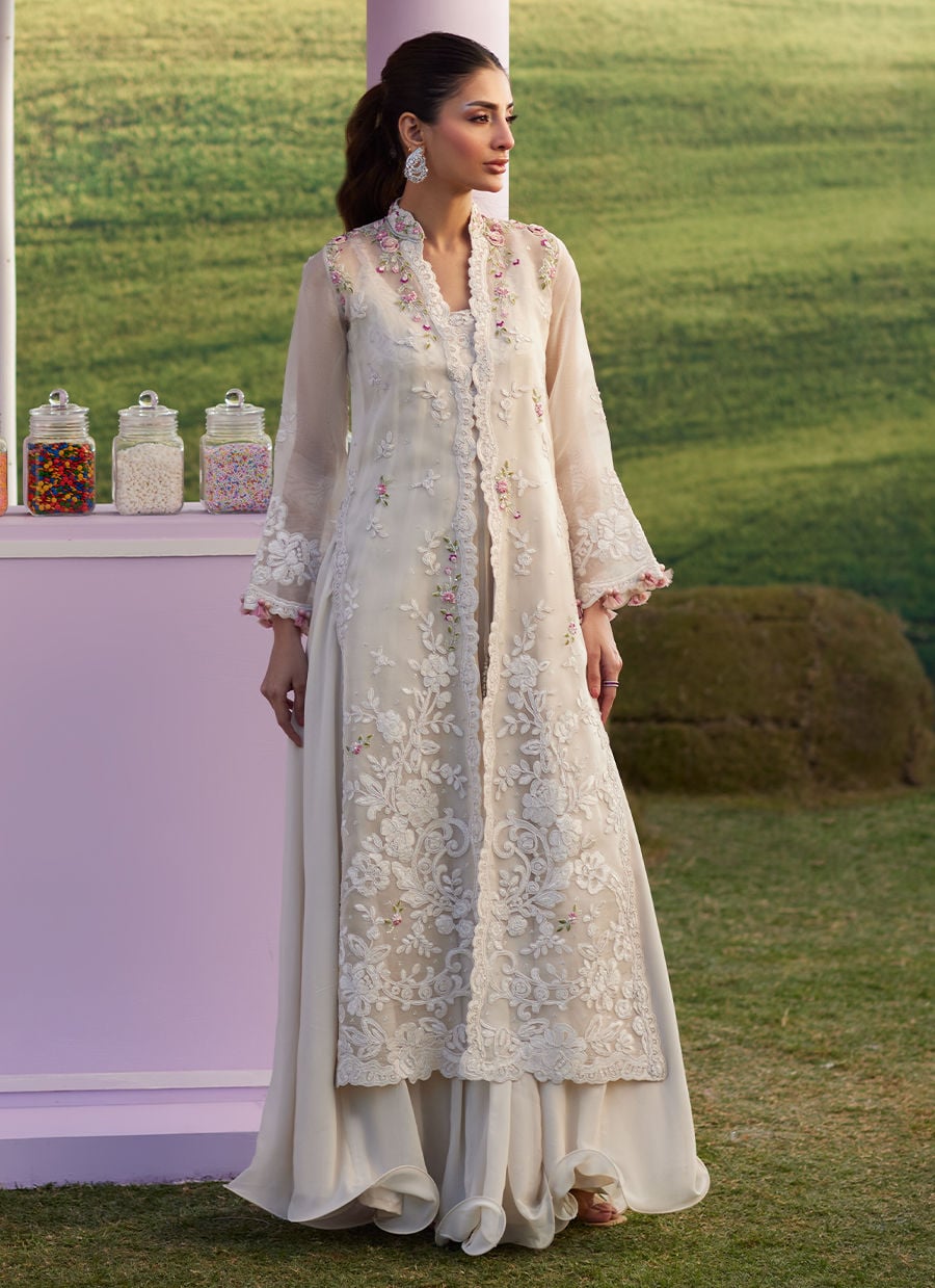 Farah Talib Aziz | Luna Eid 26 | Melia Jacket - by Libasekhas UK - Registered Vendor of : Farah Talib Aziz - 100% Original Designer Dress