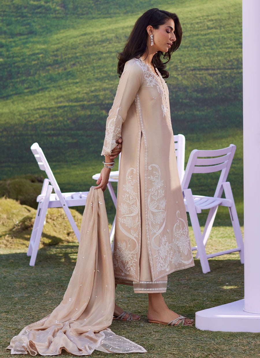 Farah Talib Aziz | Luna Eid 26 | Vaila Shirt And Dupatta - by Libasekhas UK - Registered Vendor of : Farah Talib Aziz - 100% Original Designer Dress