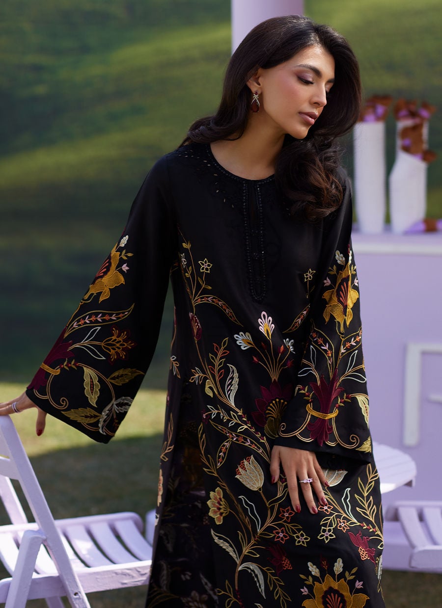 Farah Talib Aziz | Luna Eid 26 | Eavan Shirt And Dupatta - by Libasekhas UK - Registered Vendor of : Farah Talib Aziz - 100% Original Designer Dress