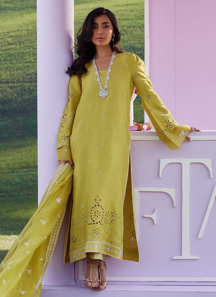 Farah Talib Aziz | Luna Eid 26 | Jayah Shirt And Dupatta - by Libasekhas UK - Registered Vendor of : Farah Talib Aziz - 100% Original Designer Dress