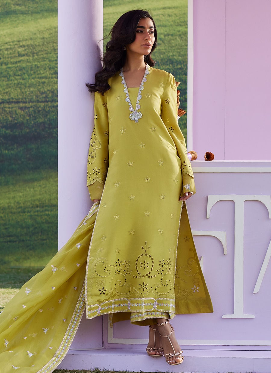 Farah Talib Aziz | Luna Eid 26 | Jayah Shirt And Dupatta - by Libasekhas UK - Registered Vendor of : Farah Talib Aziz - 100% Original Designer Dress