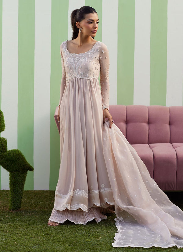 Farah Talib Aziz | Luna Eid 26 | Keshi Kalidaar With Dupatta - by Libasekhas UK - Registered Vendor of : Farah Talib Aziz - 100% Original Designer Dress