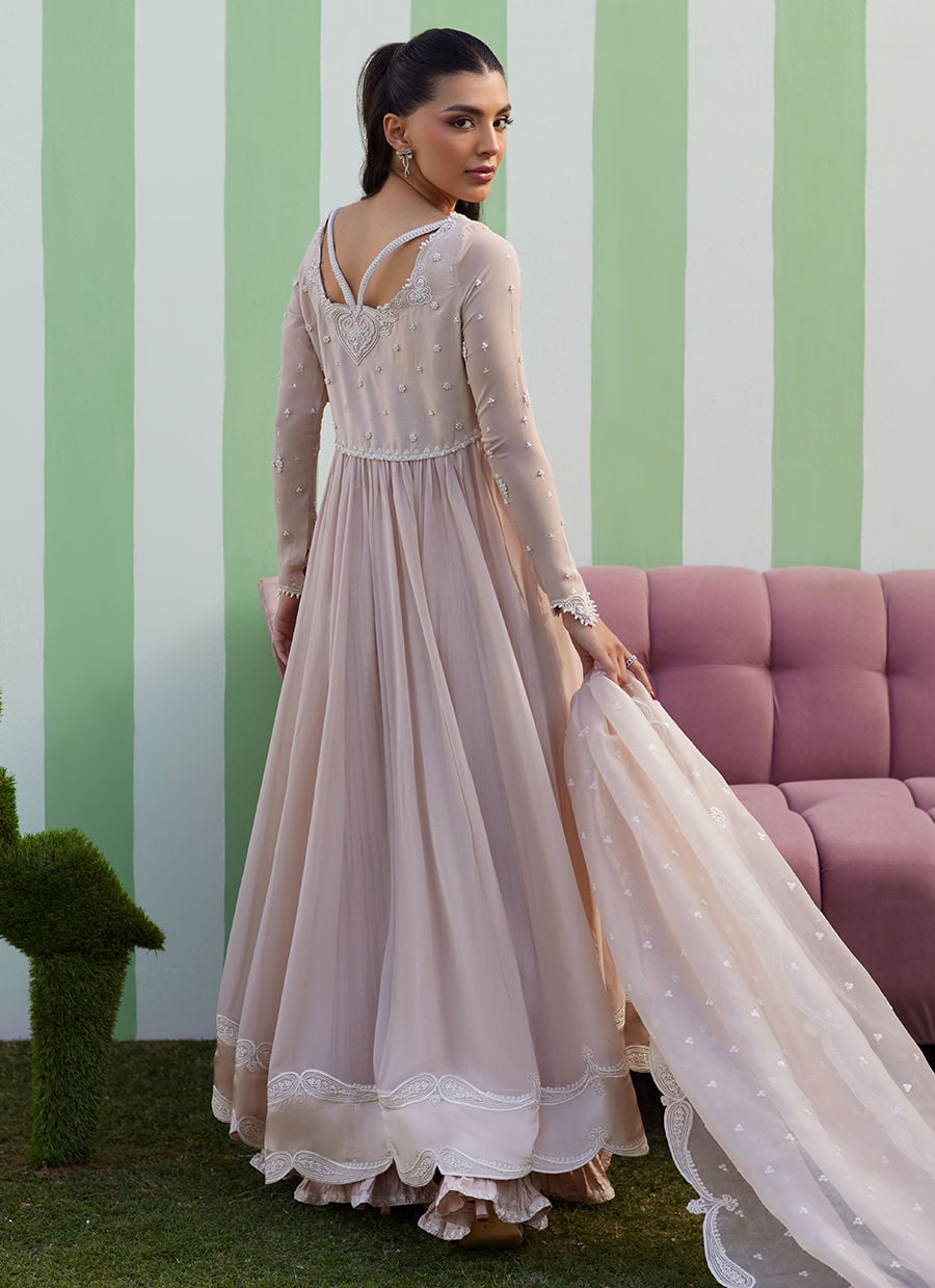 Farah Talib Aziz | Luna Eid 26 | Keshi Kalidaar With Dupatta - by Libasekhas UK - Registered Vendor of : Farah Talib Aziz - 100% Original Designer Dress