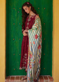 Farah Talib Aziz | Luxury Lawn 26 | Sofia Scarlet - by Libasekhas UK - Registered Vendor of : Farah Talib Aziz - 100% Original Designer Dress