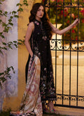 Farah Talib Aziz | Luxury Lawn 26 | Blanca Black - by Libasekhas UK - Registered Vendor of : Farah Talib Aziz - 100% Original Designer Dress