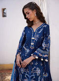Farah Talib Aziz | Luxury Lawn 26 | Nia Navy - by Libasekhas UK - Registered Vendor of : Farah Talib Aziz - 100% Original Designer Dress