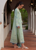 Farah Talib Aziz | Luxury Lawn 26 | Marcia Mint - by Libasekhas UK - Registered Vendor of : Farah Talib Aziz - 100% Original Designer Dress