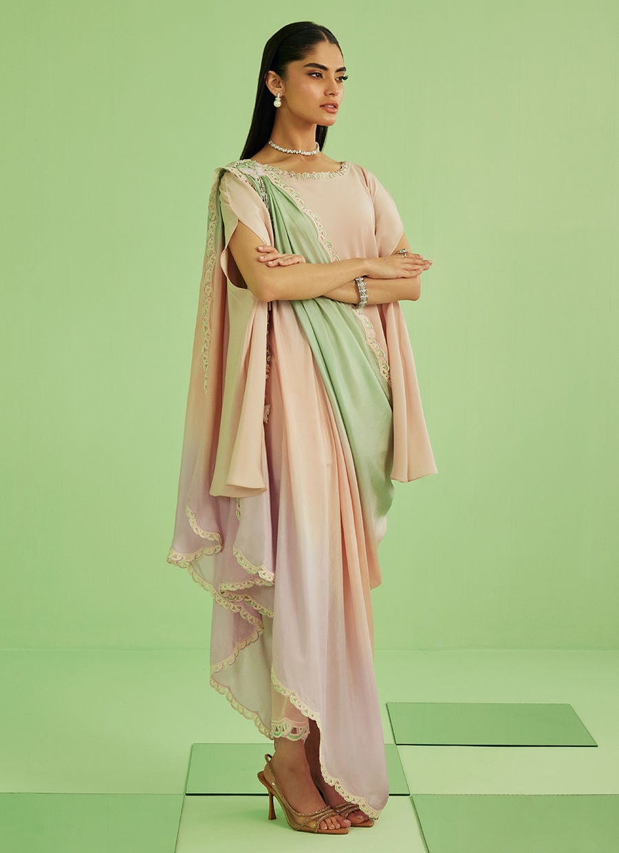 Farah Talib Aziz | Veya A Draped Capsule | Nera - by Libasekhas UK - Registered Vendor of : Farah Talib Aziz - 100% Original Designer Dress
