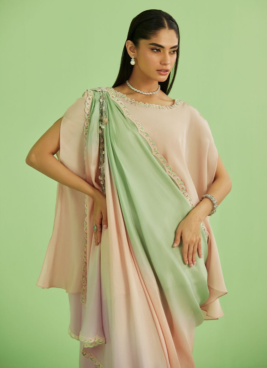 Farah Talib Aziz | Veya A Draped Capsule | Nera - by Libasekhas UK - Registered Vendor of : Farah Talib Aziz - 100% Original Designer Dress