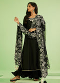 Farah Talib Aziz | Veya A Draped Capsule | Noir Elan Kalidaar - by Libasekhas UK - Registered Vendor of : Farah Talib Aziz - 100% Original Designer Dress
