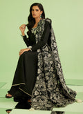 Farah Talib Aziz | Veya A Draped Capsule | Noir Elan Kalidaar - by Libasekhas UK - Registered Vendor of : Farah Talib Aziz - 100% Original Designer Dress