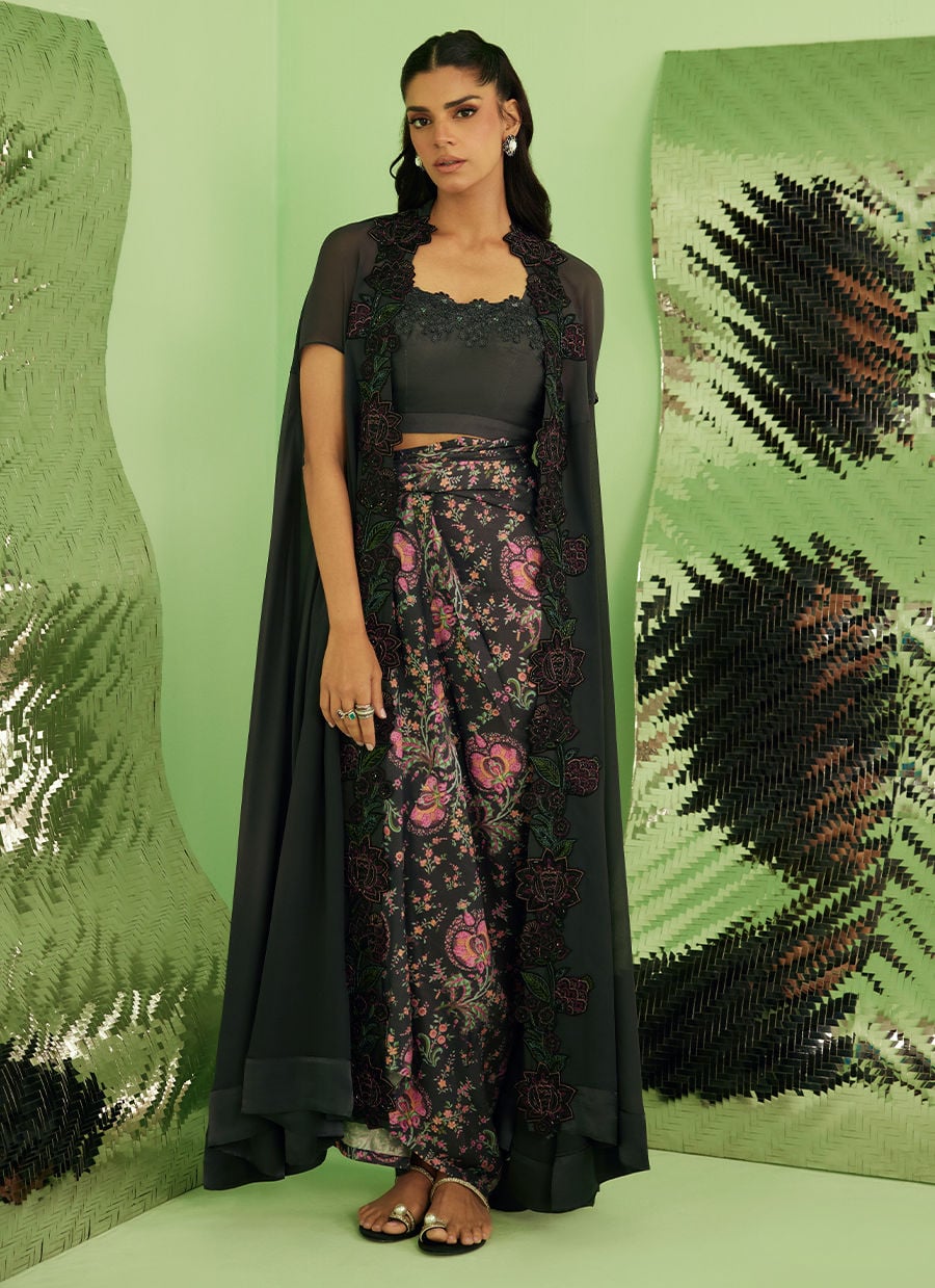 Farah Talib Aziz | Veya A Draped Capsule | Azalea - by Libasekhas UK - Registered Vendor of : Farah Talib Aziz - 100% Original Designer Dress