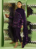Farah Talib Aziz | Veya A Draped Capsule | Noir Aubergine - by Libasekhas UK - Registered Vendor of : Farah Talib Aziz - 100% Original Designer Dress
