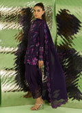 Farah Talib Aziz | Veya A Draped Capsule | Noir Aubergine - by Libasekhas UK - Registered Vendor of : Farah Talib Aziz - 100% Original Designer Dress
