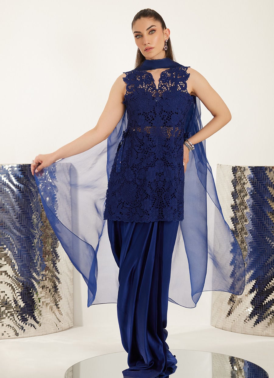 Farah Talib Aziz | Veya A Draped Capsule | Mabel - by Libasekhas UK - Registered Vendor of : Farah Talib Aziz - 100% Original Designer Dress