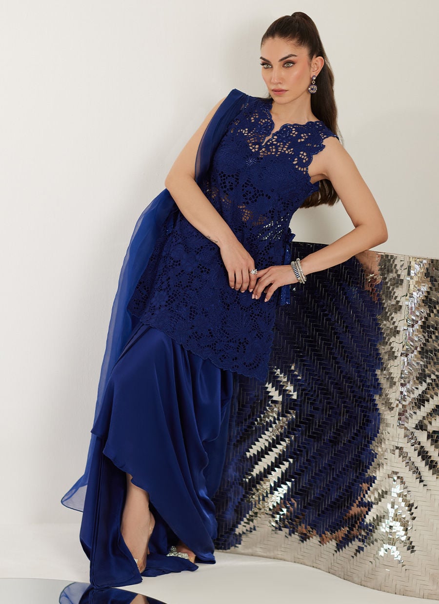 Farah Talib Aziz | Veya A Draped Capsule | Mabel - by Libasekhas UK - Registered Vendor of : Farah Talib Aziz - 100% Original Designer Dress