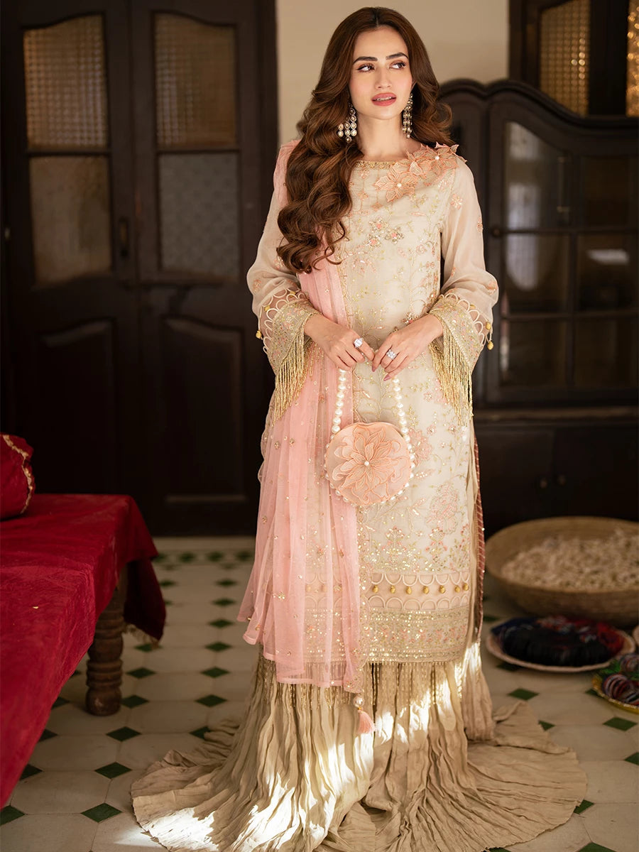 Salitex | Signature Festive Chiffon | SUNW6NO033UT - by - Libasekhas UK - Registered Vendor of : Salitex - 100% Original Designer Dresss