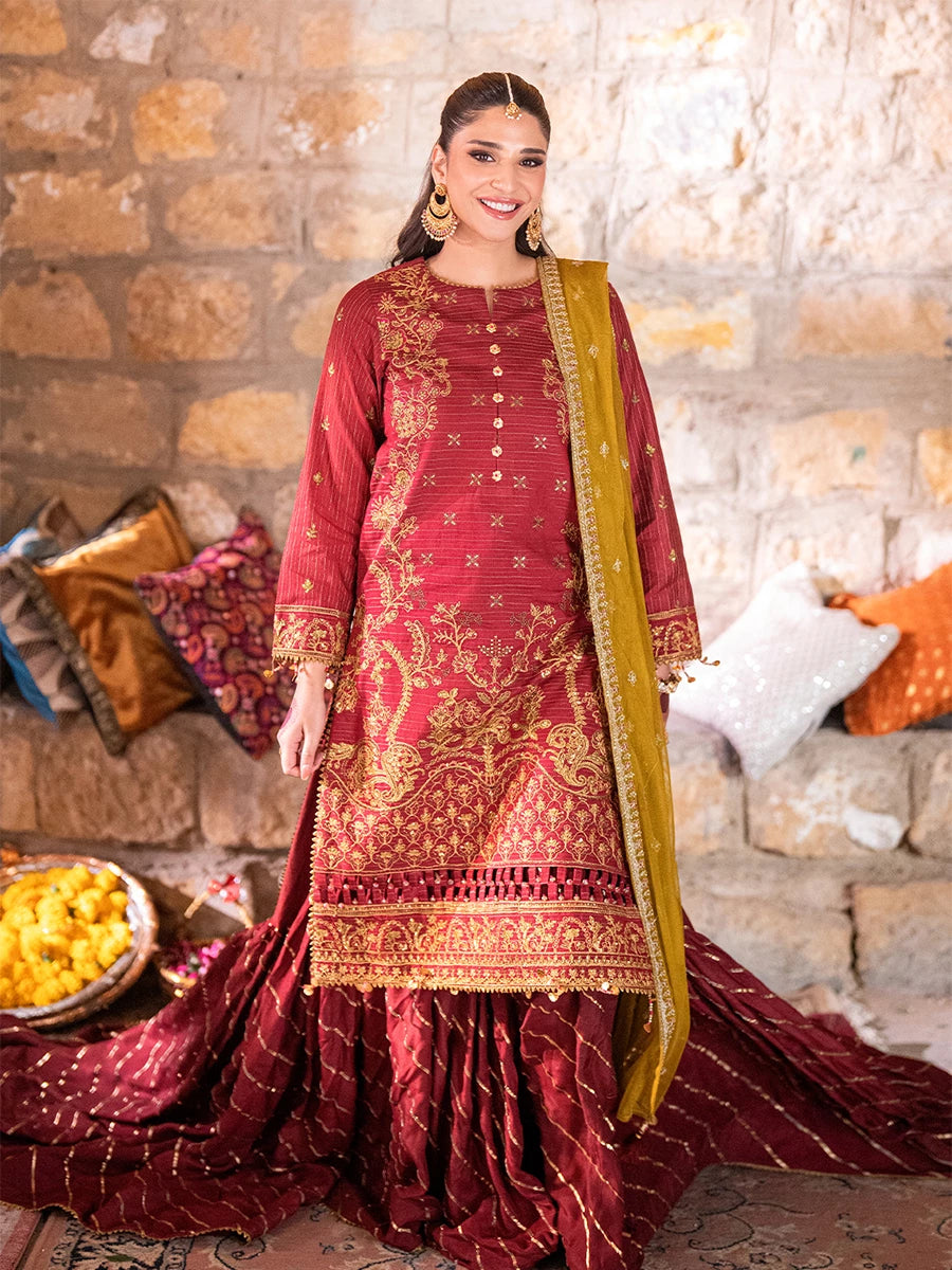 Salitex | Shehnai Festive | No024 - by - Libasekhas UK - Registered Vendor of : Salitex - 100% Original Designer Dresss