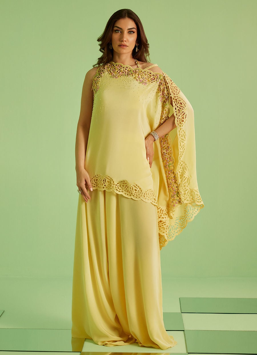 Farah Talib Aziz | Veya A Draped Capsule | Solenne - by Libasekhas UK - Registered Vendor of : Farah Talib Aziz - 100% Original Designer Dress
