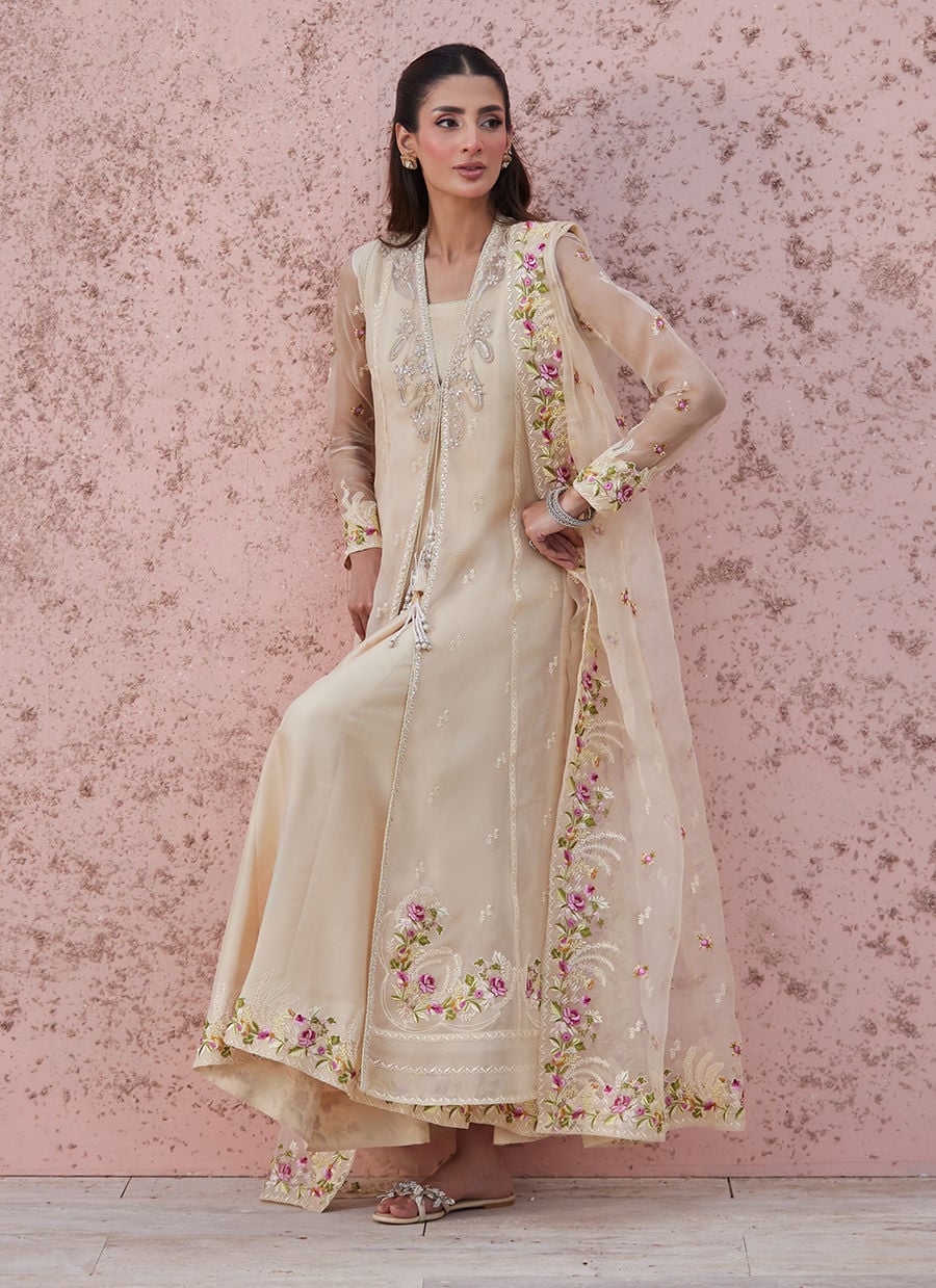 Farah Talib Aziz | Tara Luxe Eid 26 | Ciela Shirt - by Libasekhas UK - Registered Vendor of : Farah Talib Aziz - 100% Original Designer Dress