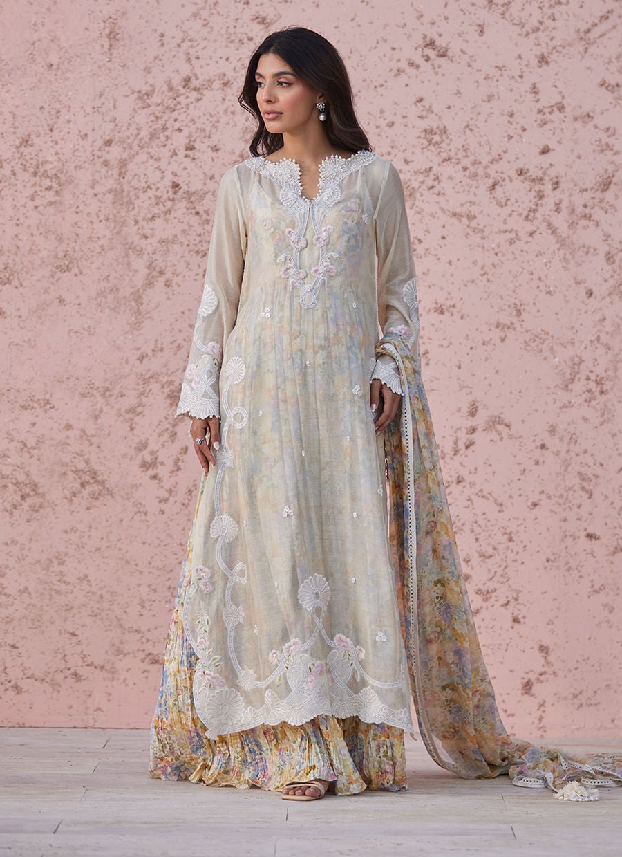 Farah Talib Aziz | Tara Luxe Eid 26 | Josie - by Libasekhas UK - Registered Vendor of : Farah Talib Aziz - 100% Original Designer Dress