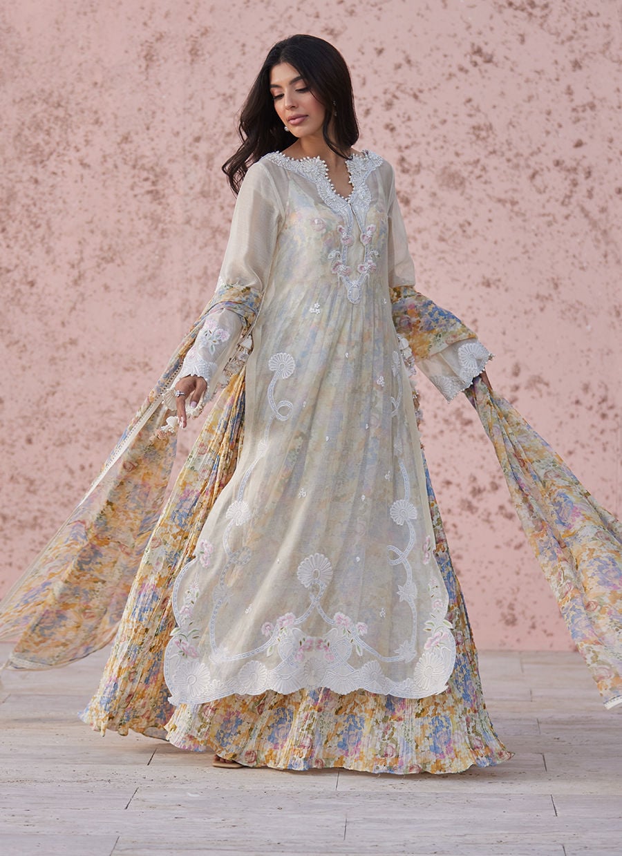 Farah Talib Aziz | Tara Luxe Eid 26 | Josie - by Libasekhas UK - Registered Vendor of : Farah Talib Aziz - 100% Original Designer Dress