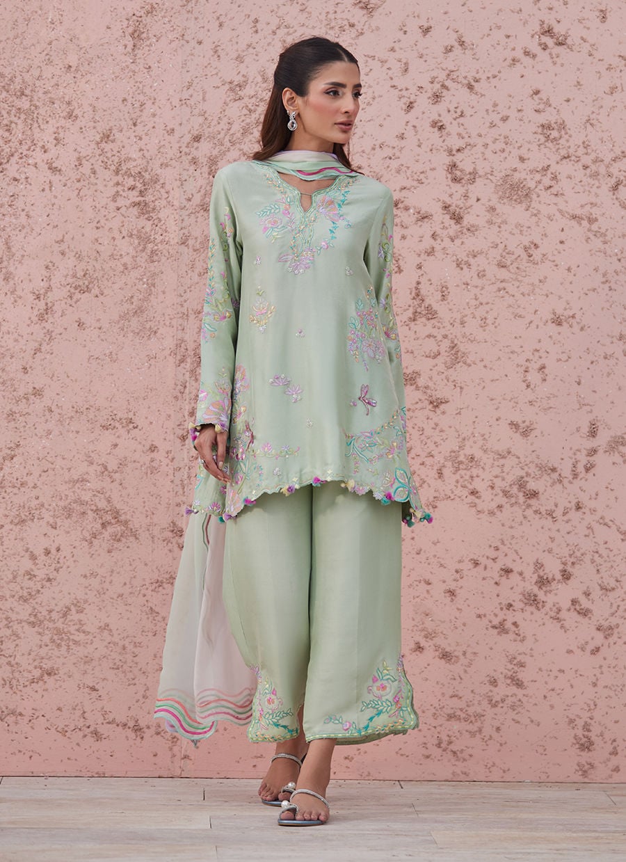 Farah Talib Aziz | Tara Luxe Eid 26 | Hailee - by Libasekhas UK - Registered Vendor of : Farah Talib Aziz - 100% Original Designer Dress