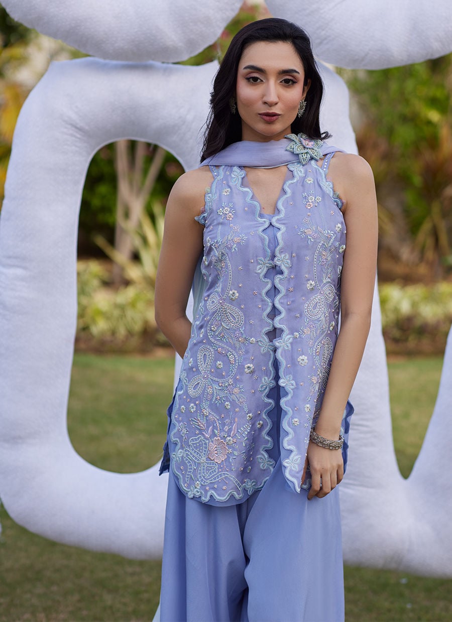 Farah Talib Aziz | Tara Luxe Eid 26 | Vanessa - by Libasekhas UK - Registered Vendor of : Farah Talib Aziz - 100% Original Designer Dress