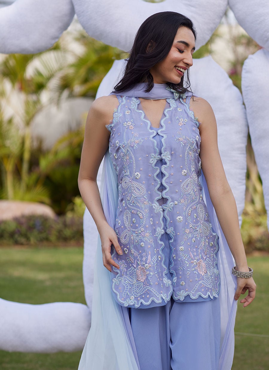 Farah Talib Aziz | Tara Luxe Eid 26 | Vanessa - by Libasekhas UK - Registered Vendor of : Farah Talib Aziz - 100% Original Designer Dress